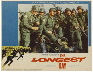 ... John Wayne) in the WWII military motion picture The Longest Day (1962