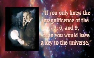 Nikola Tesla is one of the nine keys and his statement