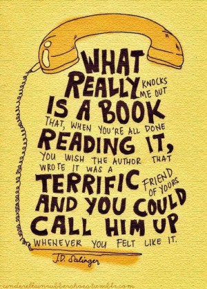 What Really Knocks Me Out Is A Book - Book Quote