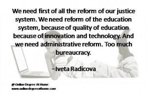 ... Iveta Radicova #Quotesoneducation #Quoteabouteducation www