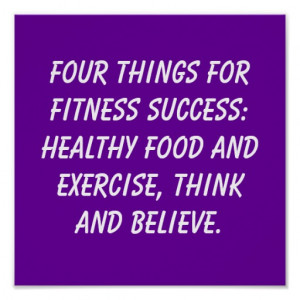 Fitness Quotes Print