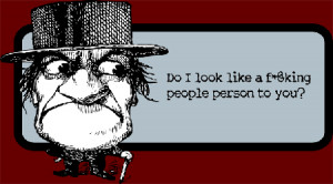 Sayings T-shirt with funny sayings and illustrations