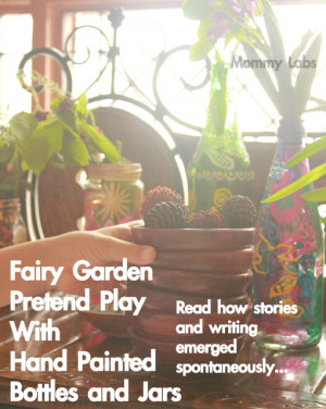 ... lended themselves to a fun and beautiful fairy garden pretend play