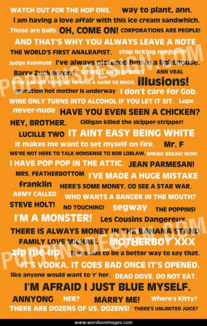 Arrested development quote