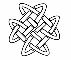 lover knots interwoven celtic knots celtic knot love tattoo celtic ...