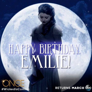 Happy a Birthday Emilie!! Belle s3 promo poster.