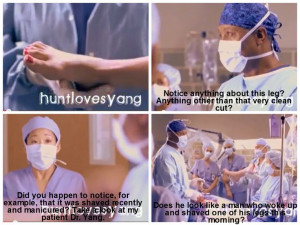 Chief Webber and Yang quote - Grey's Anatomy