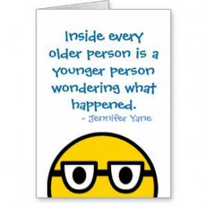 funny older birthday quote joke age card $ 3 40