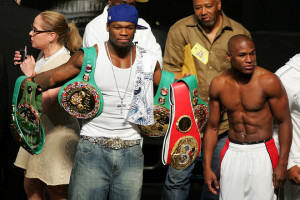 De La Hoya v Mayweather Jr. Official Weigh-In