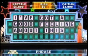 Wheel of Fortune Phrases Puzzle | Caitlin Burke's Amazing Wheel Of ...