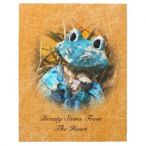Inspirational Quotes You Are Beautiful Frog Prince Jigsaw Puzzles