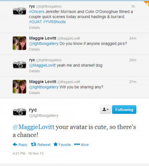 ... in Neverland. Just me. — New photo! Set OUAT: Captain Swan in NY