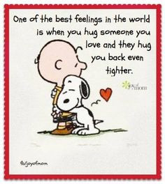 peanuts quote more friends quotes charli brown things hug time ...