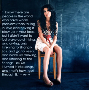 Amy Winehouse QuoteLife Quotes, Amywinehouse, Amy Winehouse Quotes