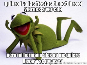 quiero ir a las fiestas de octubre el viernes a ver cd9 pero mi ...