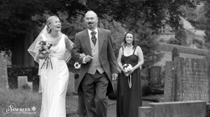 Documentary wedding photography in Derbyshire