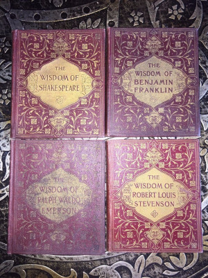 Four Volumes, Wisdom Quotes, Brentano’s, 1900’s, Beautiful ...