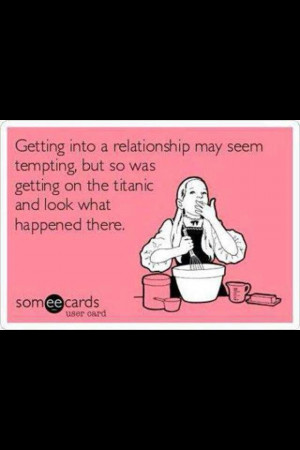 Relationship like the Titanic!!!