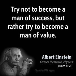 think it starts with becoming a person of value. While in the ...