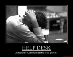 help desk - demotivational poster