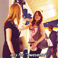 11 GIFs found for easy a olive quotes