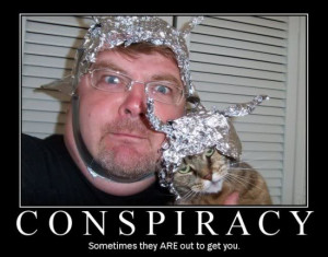 Conspiracy theories… Give it a rest