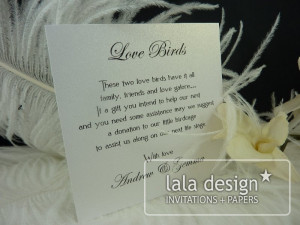 Weddings-Gift Cards/Wishing Well Cards