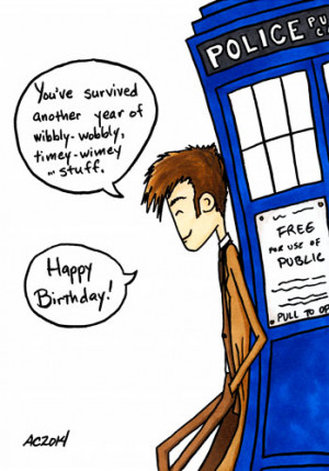 Doctor Who Happy Birthday