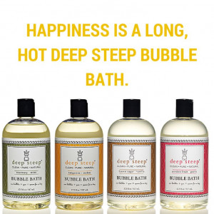 Pure Happiness | Deep Steep #BubbleBath #HappinessQuote