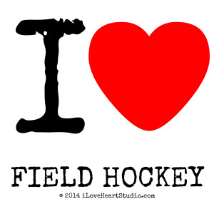 title i love heart field hockey text i field hockey creator junaid ...