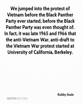 ... Vietnam War, anti-draft to the Vietnam War protest started at