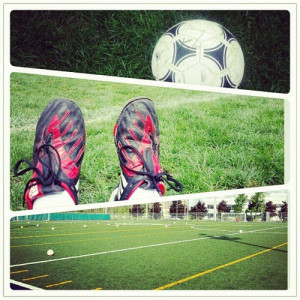 To step on the soccer field after a 1 year recovery from a torn ACL ...