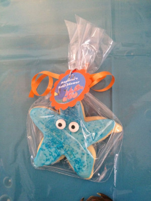 ... Nemo Baby, Sea Babyshower, Starfish Cookies, Finding Nemo, Baby Gift