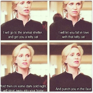 One of the best scenes ever on Glee! Sue 