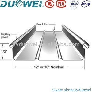 Al-Mg-Mn corrugated steel roofing sheet for industrial building fast ...