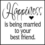 Today I’m going to marry my best friend!”