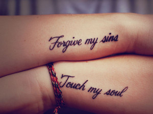 35 Inspirational Script Tattoos
