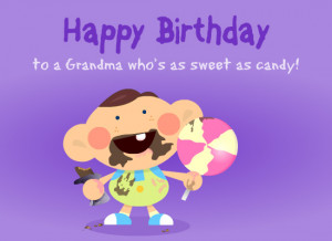 Happy Birthday Grandma eCard