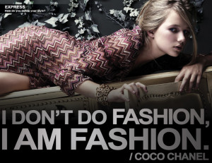 Coco Chanel Fashion Quotes Wallpaper HD Wallpaper