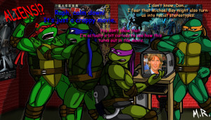 TMNT reactions to Michael Bay by ShadowNinja976