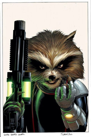 Rocket Racoon - Guardians of the Galaxy