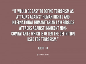 Terrorism Quotes