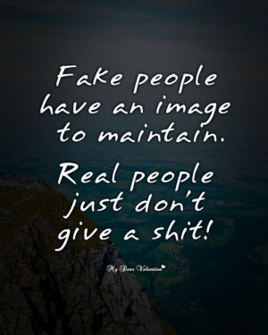 Fake people - #love #quotes #sayings