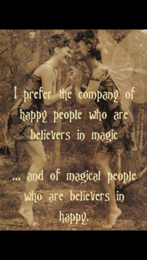 Happy magic quote