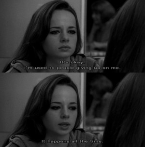 awkward, give up, jenna hamilton, mtv, one tree hill, people, quote ...