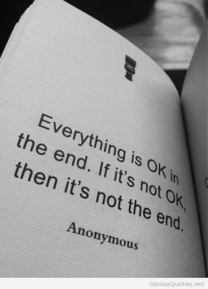 Tag Archives: everything is ok quotes