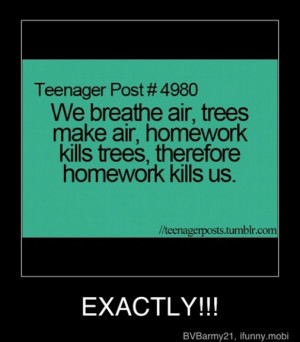 Homework Half Energy Wasted...