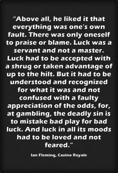 mistake bad play for bad luck famous quotes quotes luckquot quotes ...