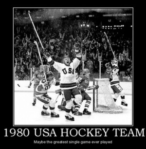 Miracle Hockey Quotes 1980 us hockey team - maybe