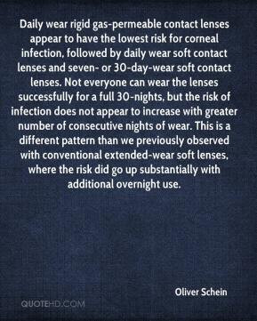 wear soft contact lenses and seven- or 30-day-wear soft contact lenses ...